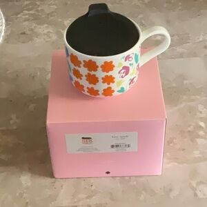 KATE SPADE Floral Field Comfort Mug With Lid